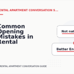 Common Opening Mistakes in Rental Apartment Conversations